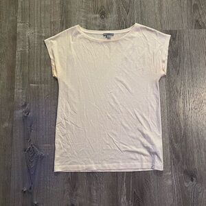 COS clean cut Lyocell blend top